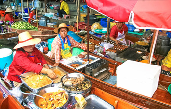 Floating Market Thailand